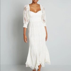 NWT ModCloth retro lace dress.